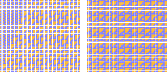 \begin{figure}\centering\begin{picture}(360,160)
\put(0,0){\epsfxsize = 180pt \e...
...}
\put(180,0){\epsfxsize = 180pt \epsffile{latt6.eps}}
\end{picture}\end{figure}