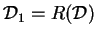 ${\cal{D}}_1 = R({\cal{D}})$