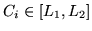 $C_i\in [L_1,L_2]$