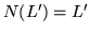 $N(L^\prime ) = L^\prime$