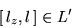 \begin{displaymath}[\,l_z,l\,]\in L^\prime\end{displaymath}