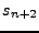 $ s_{n+2}$