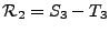 $\displaystyle \mathcal{R}_2 = S_3 - T_3$