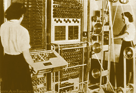 Máquinas computadoras Colossus
        en la Newmanry