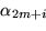 \begin{displaymath}A(X_i)=\frac{1}{2}(1-\alpha_{2m+i}).\end{displaymath}