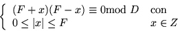 \begin{displaymath}x=\sum_{k=0}^q t_k\alpha_k\;,\mbox{\rm para alg\'un }\vec{\alpha}\in\{-1,+1\}^{1+q}.\end{displaymath}