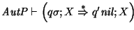 $[q,Y,q']\rightarrow \left(s_1[q^{(1)},Y_1,q^{(2)}][q^{(2)},Y_2,q^{(3)}]\cdots[q^{(m)},Y_m,q^{(m+1)}]\right)$