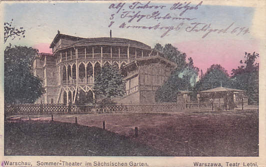 Teatro Letni en la antigua Varsovia