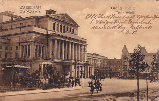 Teatro Wielki en Varsovia